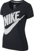  Футболка женская Nike Futura Line Shine  Черный  M