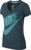  Футболка женская Nike Futura Line Shine  Синий  M