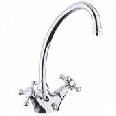 Смеситель кухонный Grohe Arabesk двувентельный